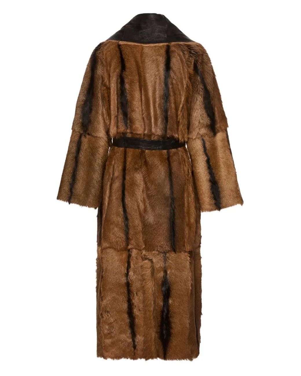 Magda Butrym Black Belted Wrap Coat