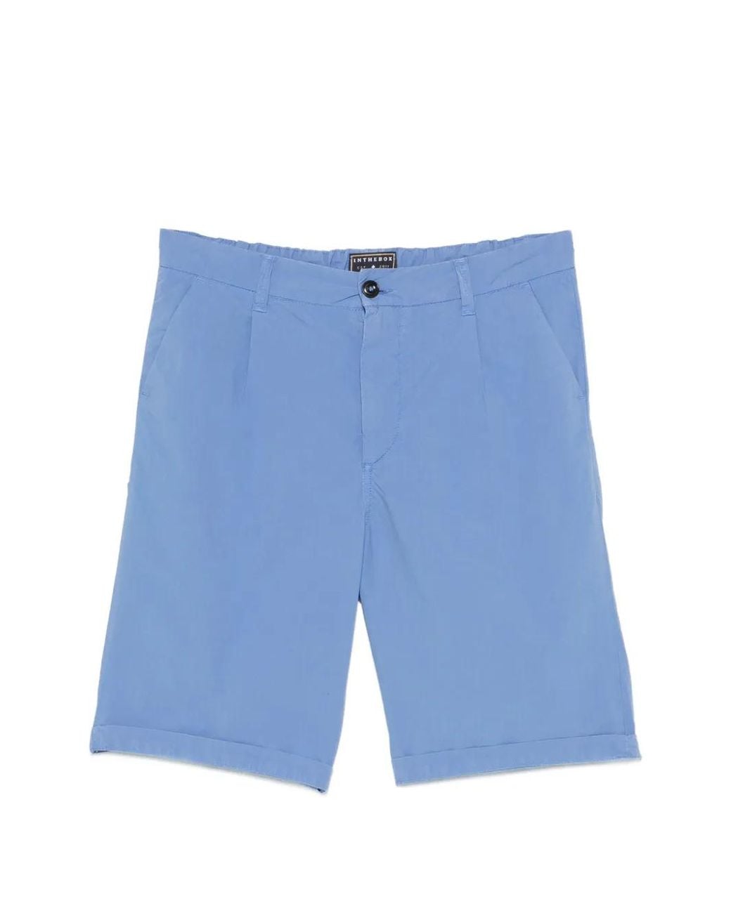 In The Box Blue Coulisse Pocket Shorts for men