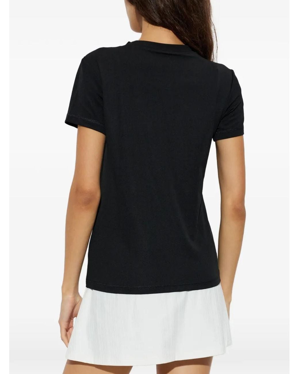 Lacoste Black Logo-Patch T-Shirt