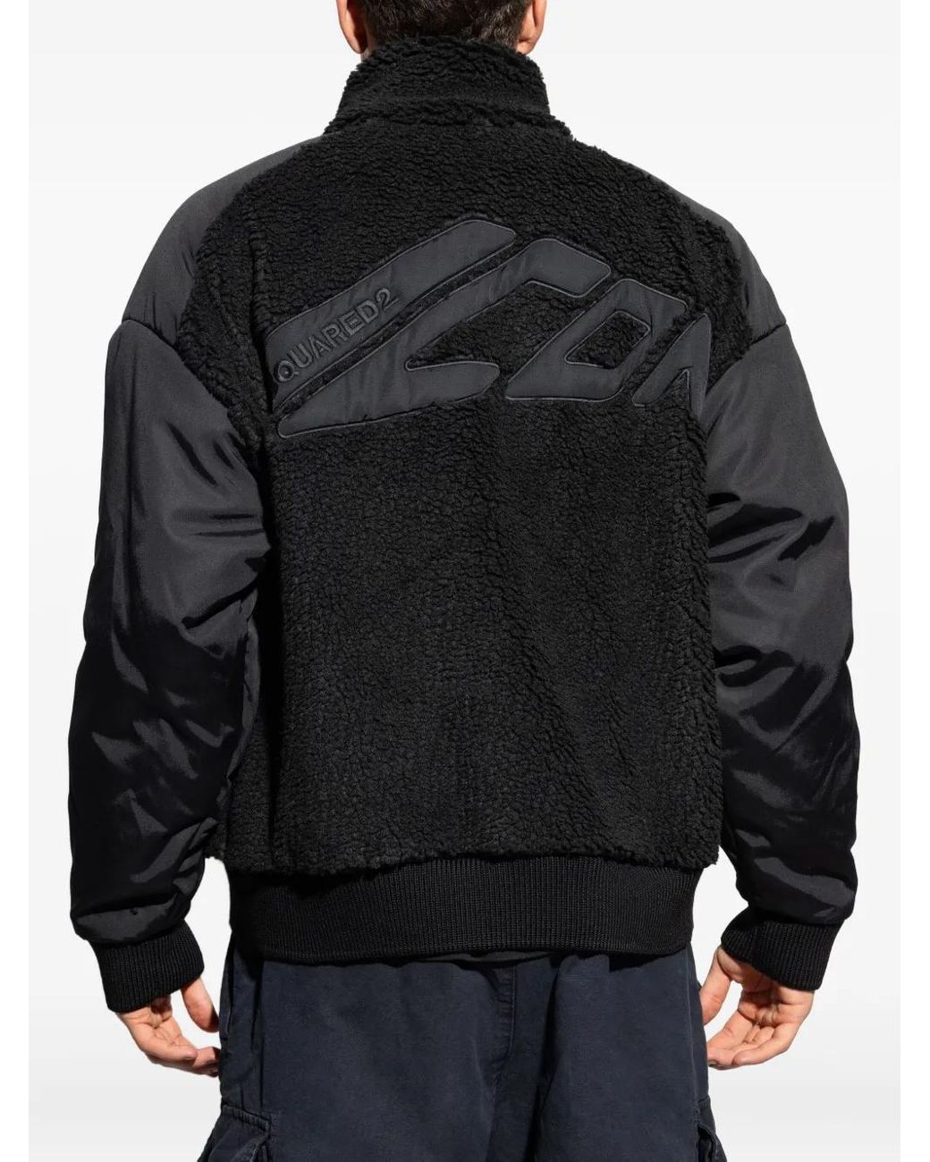 DSquared² Bomberjacke Mit Reißverschluss in Black für Herren