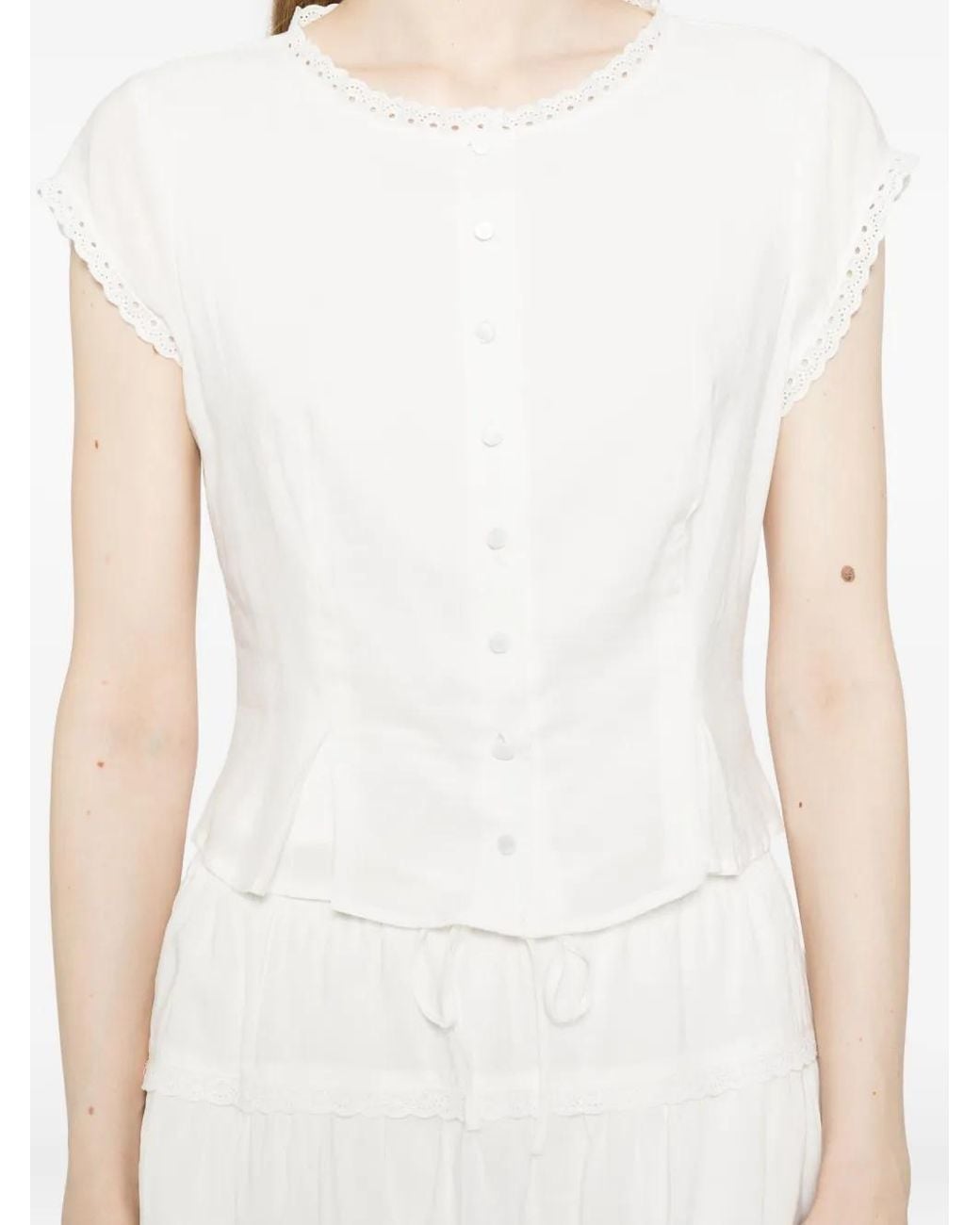Reformation White Valetta Set