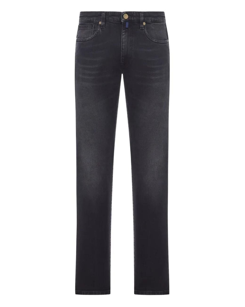 Incotex Blue Cotton Jeans for men