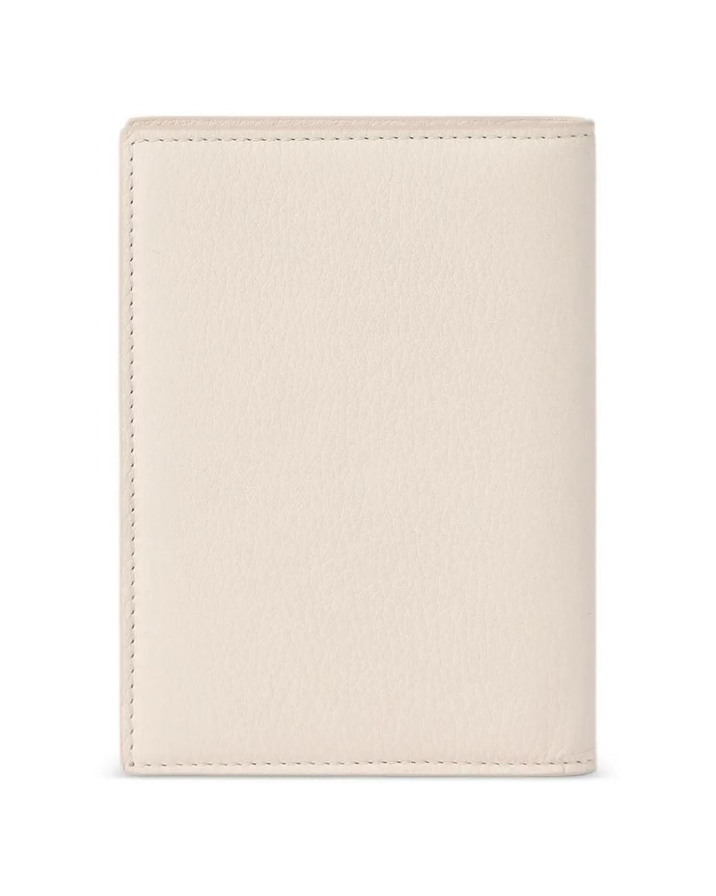 Brunello Cucinelli Natural Leather Passport Case