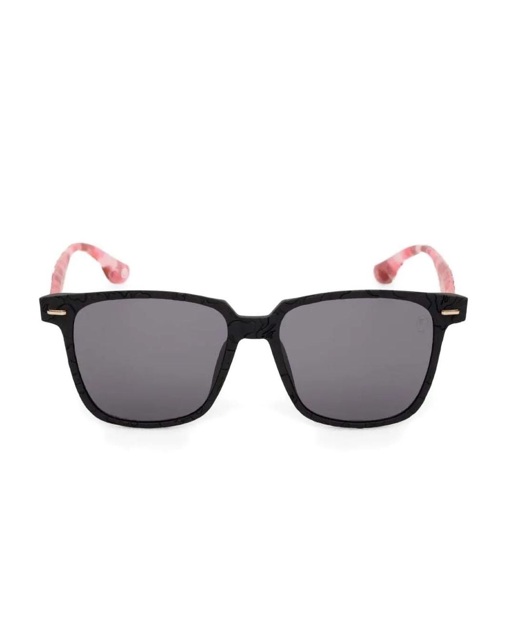 A Bathing Ape Sonnenbrille Mit Eckigem Gestell in Gray für Herren