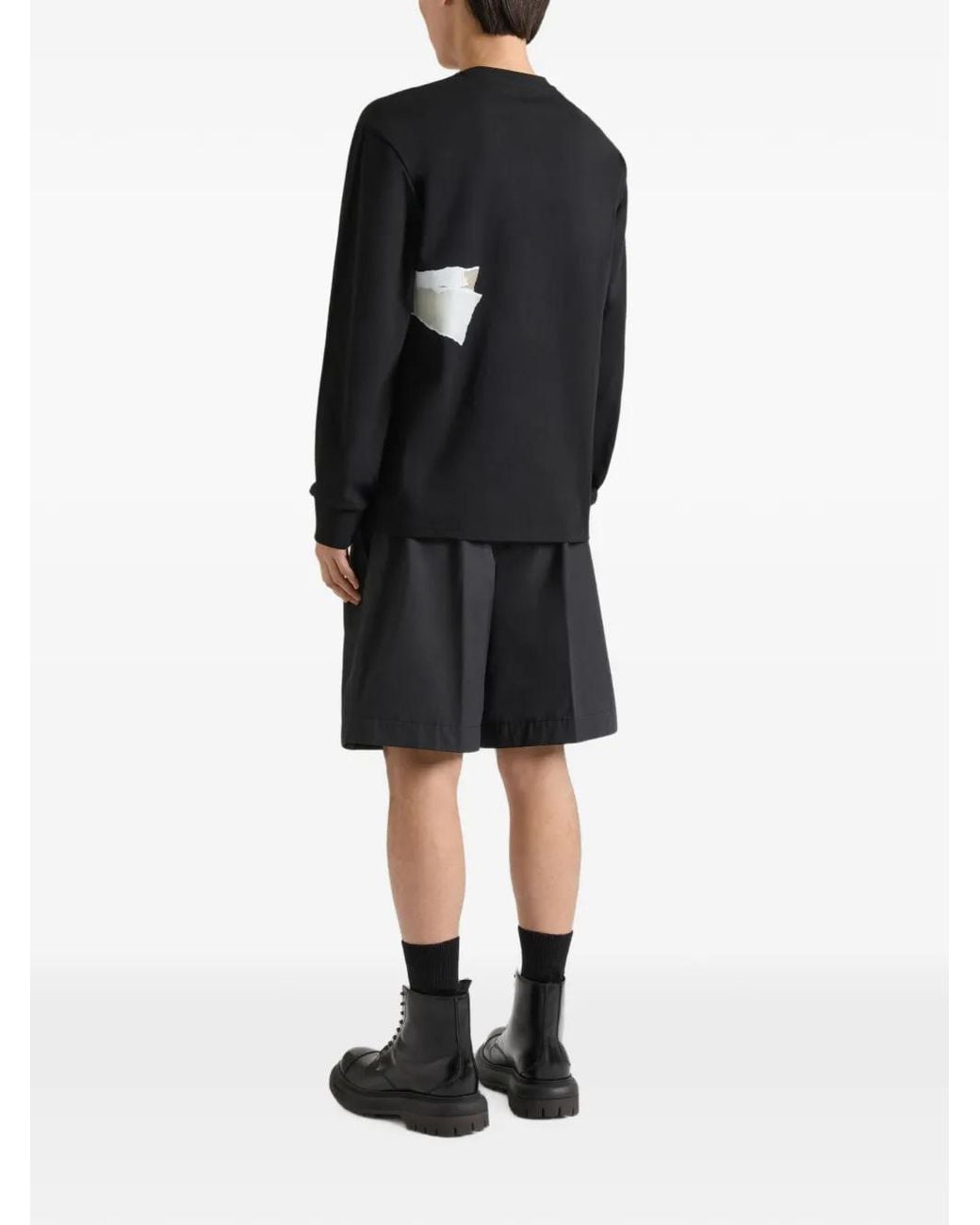 Givenchy Black Bermuda Shorts for men