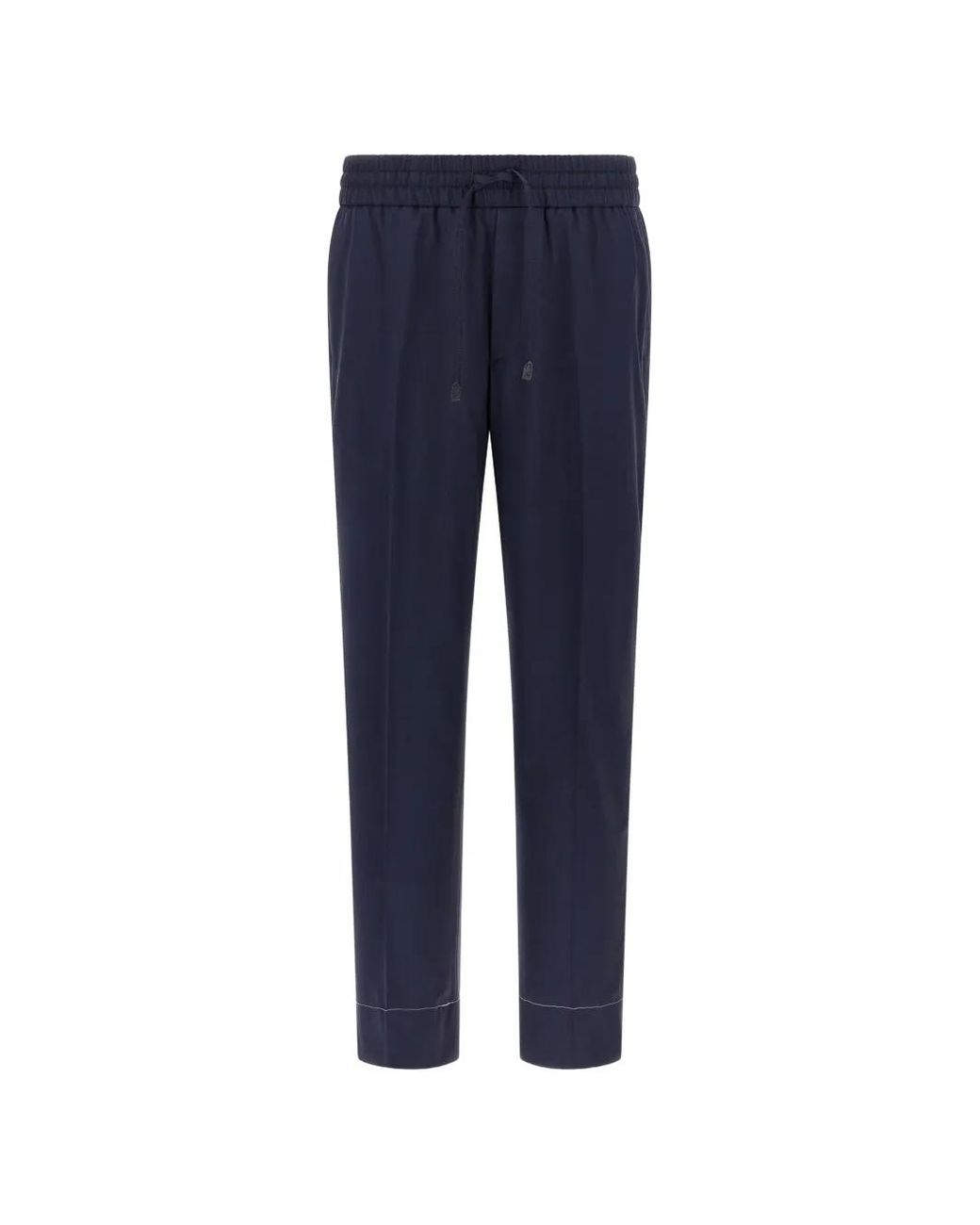Brioni Blue Asolo Drawstring Trousers for men