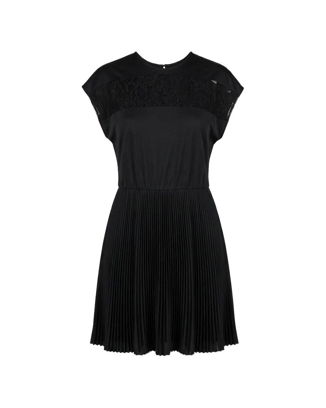 Valentino Garavani Black Panelled Dress