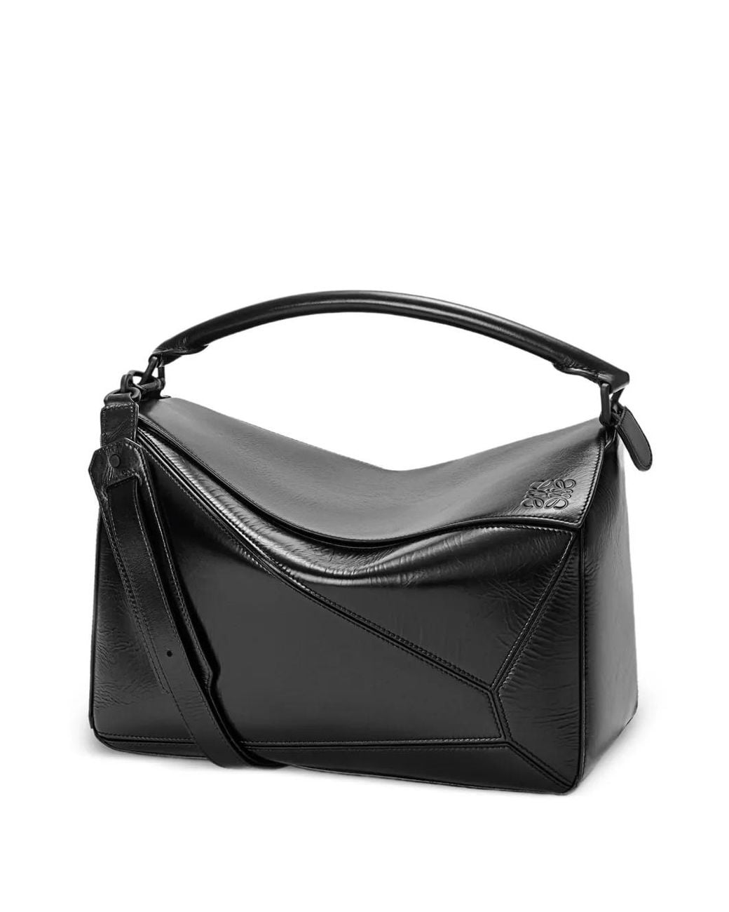 Loewe Black Large Puzzle Bag for men