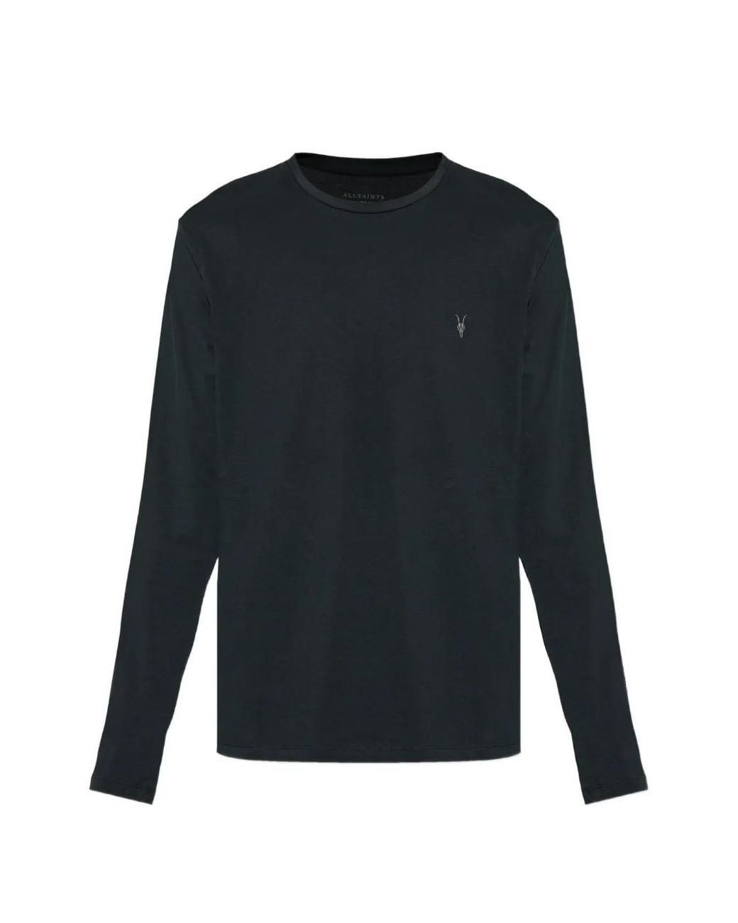 AllSaints Blue Brace Long-Sleeve T-Shirt for men