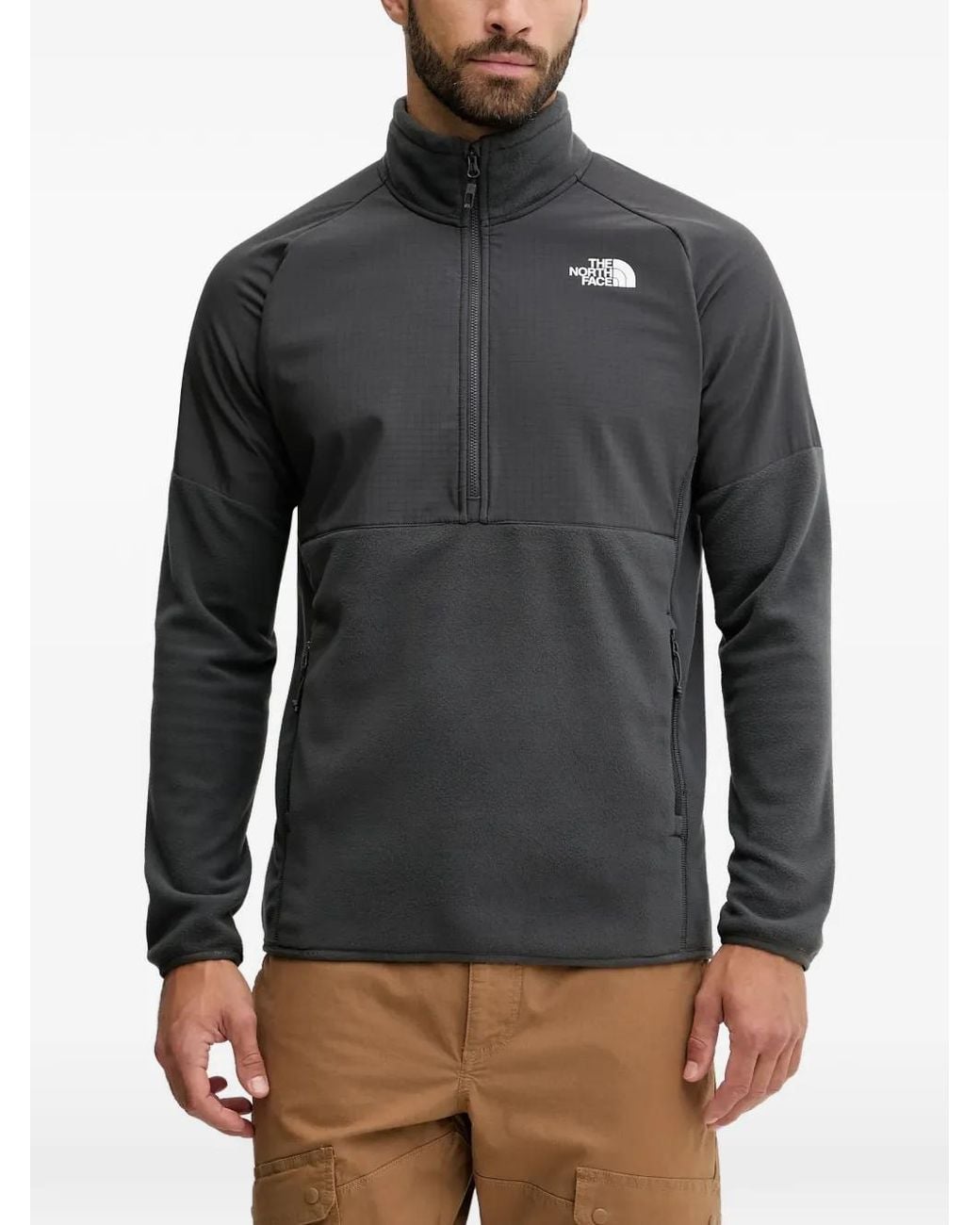 The North Face Gray Glacier Heavyweight Full Zip Jacket for men