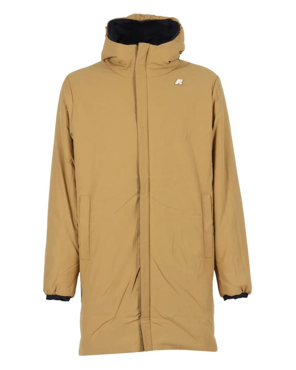 K-Way Natural Jacob Hooded Coat for men