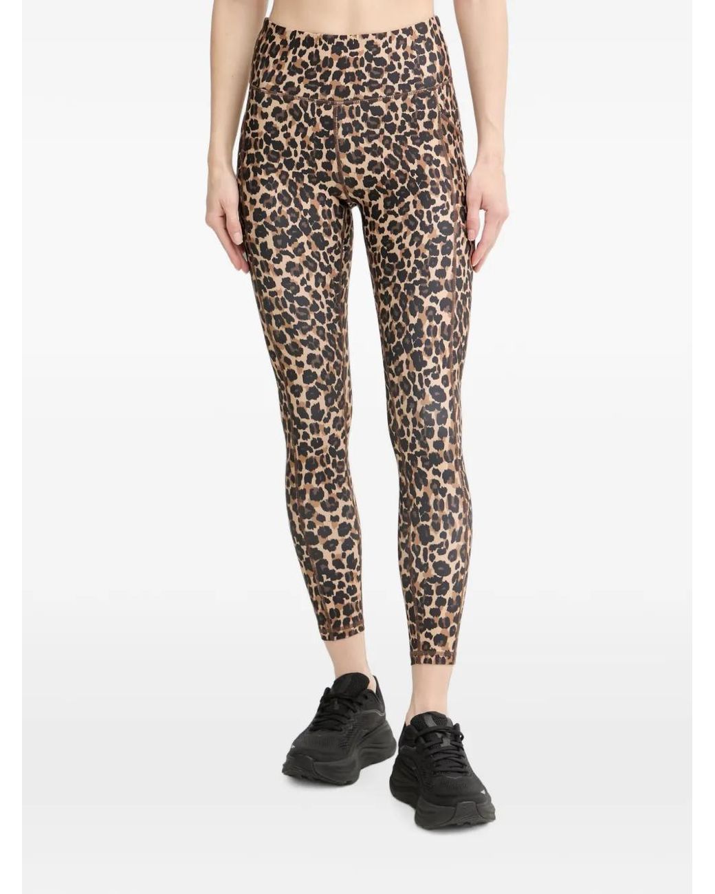 DKNY Legging Met Luipaardprint in het Natural