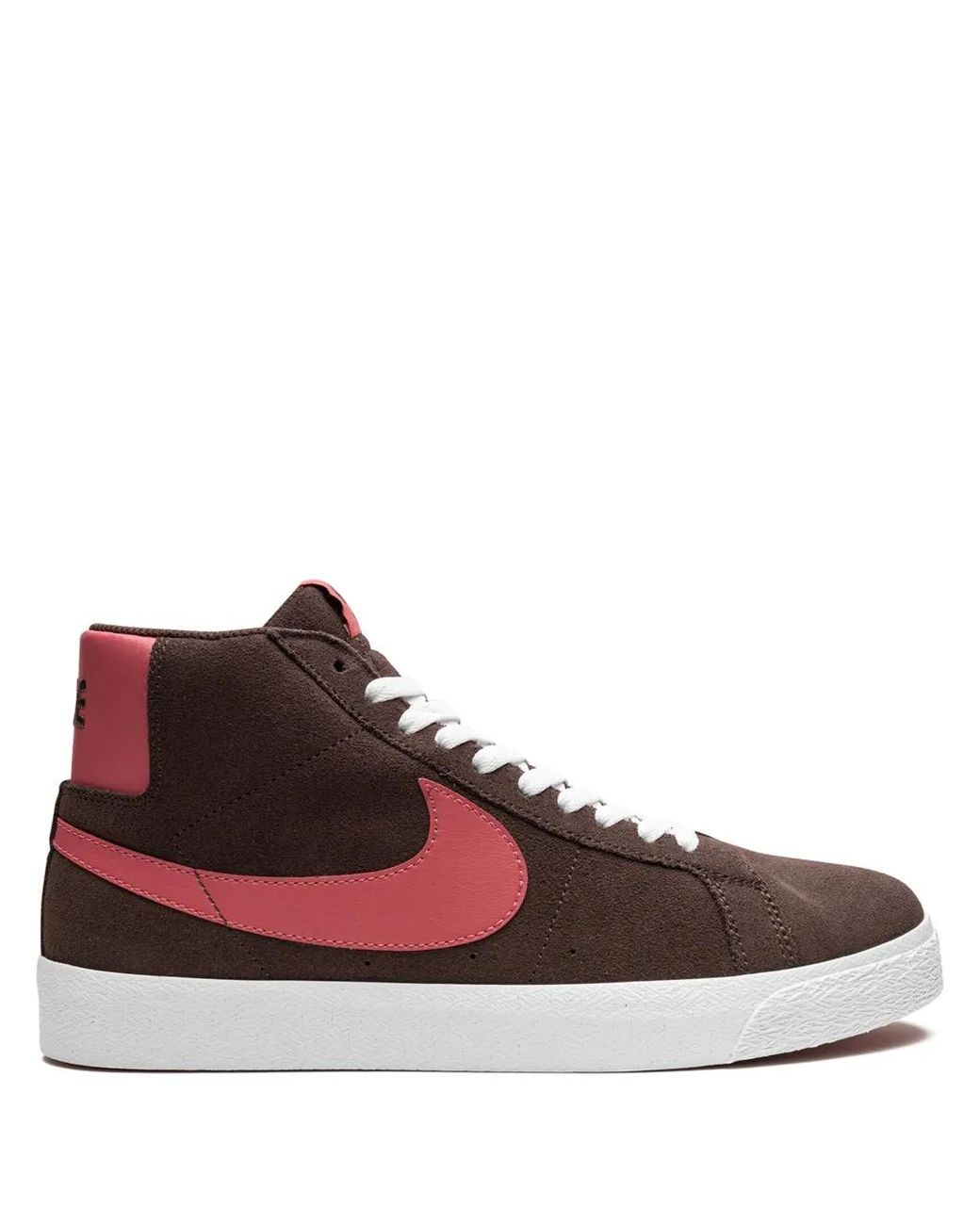 Nike Brown Sb Blazer Mid Sneakers for men