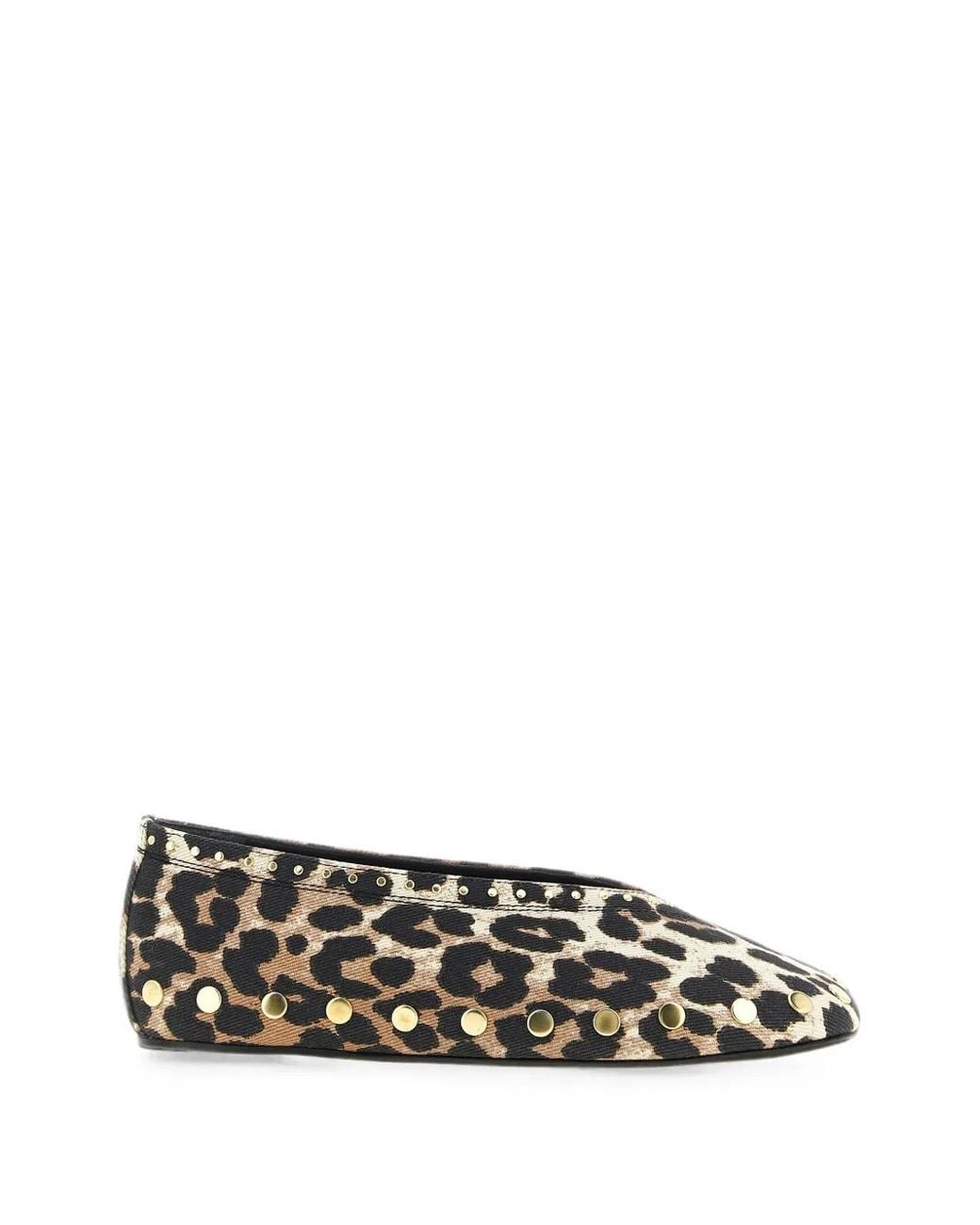 Ganni Multicolor Jenny' Ballet Flats