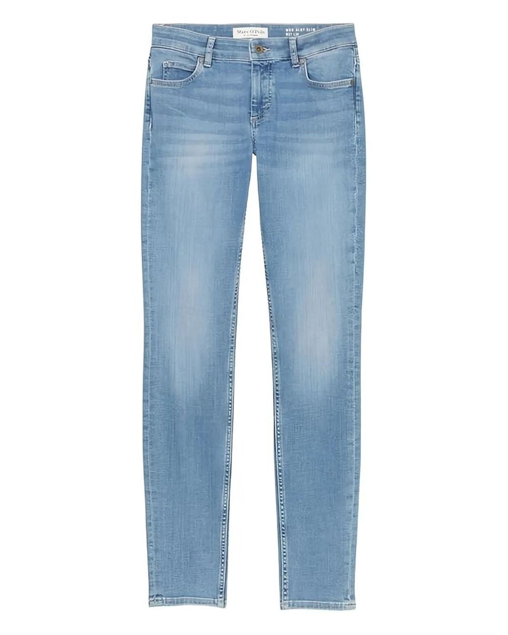 Marc O' Polo Blue Logo-Patch Jeans