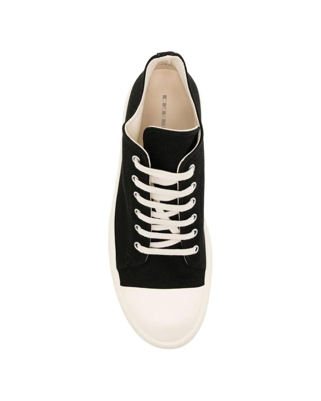 Rick Owens Black Mega Bumper Low Sneakers for men