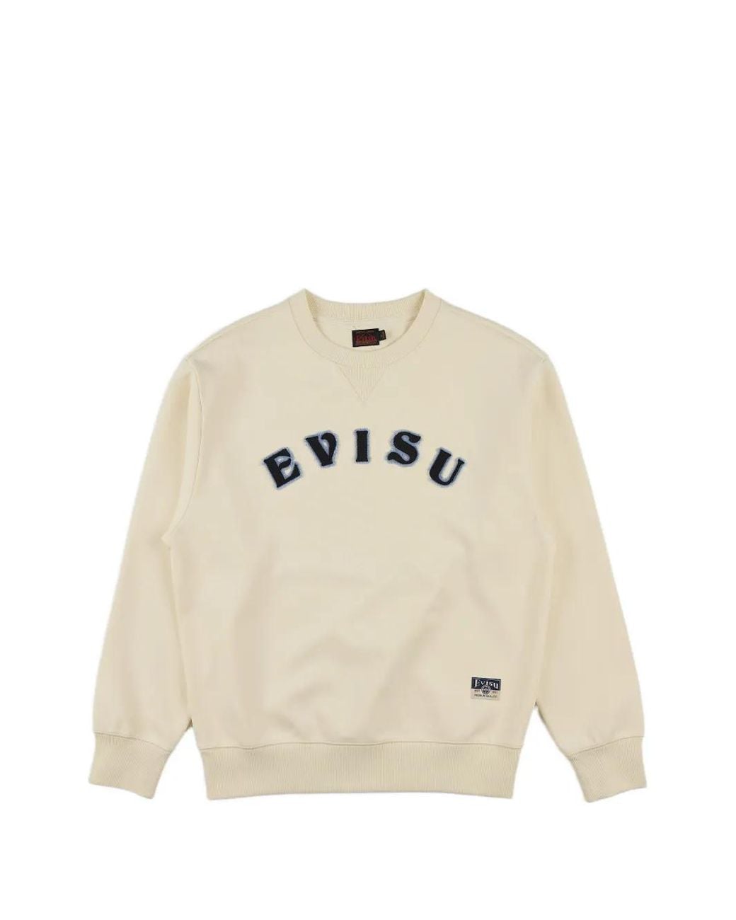 Evisu Natural Logo-Appliqué Sweatshirt for men