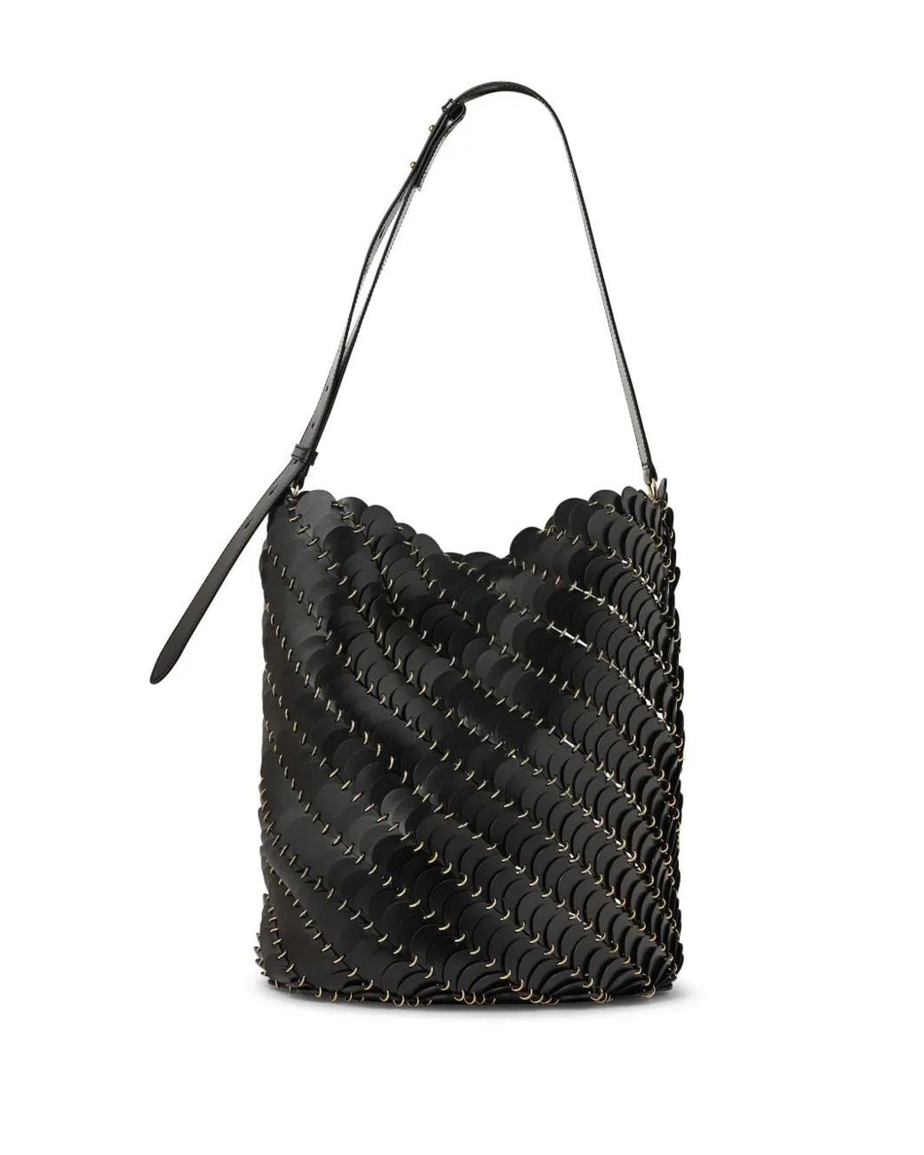 Borsa A Secchiello Pacoïo di Rabanne in Black