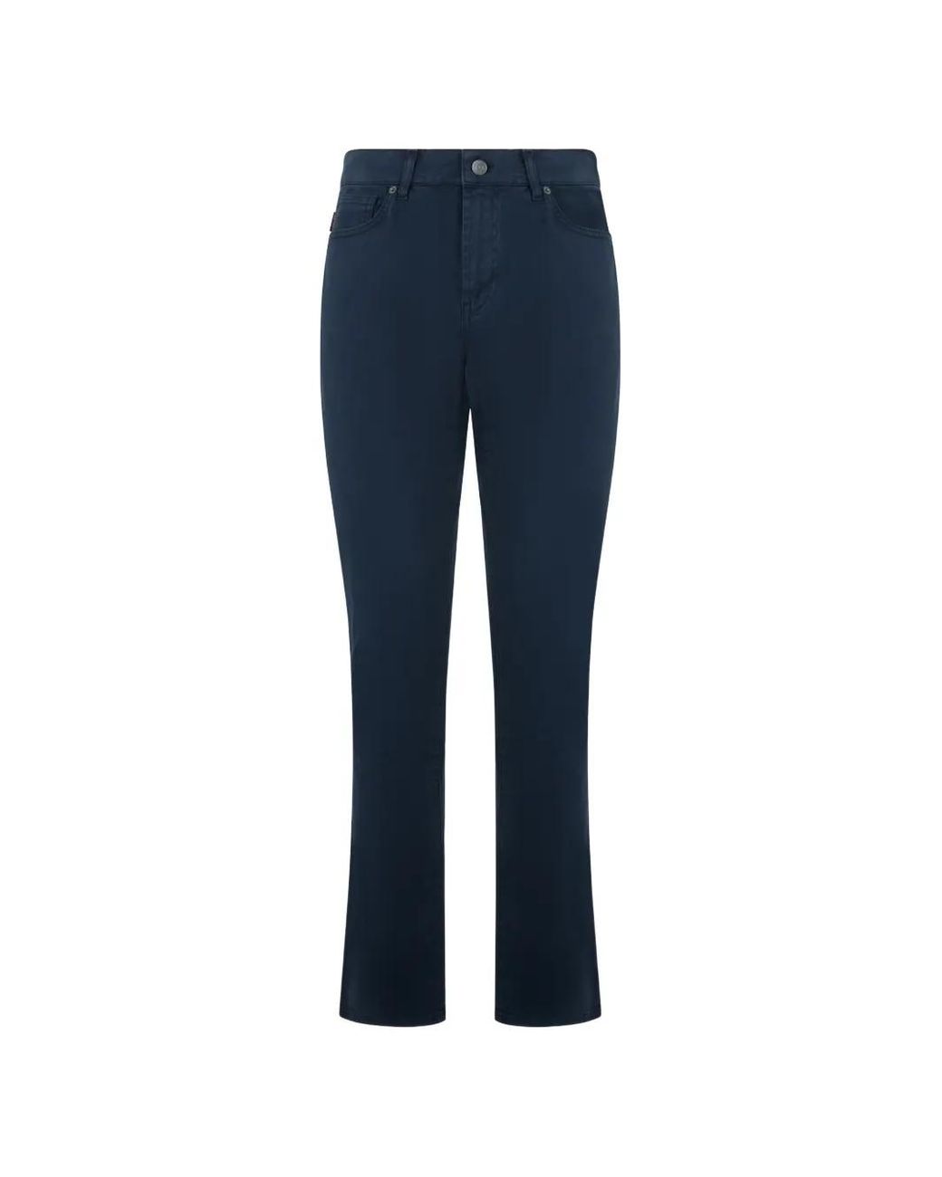 Moschino Blue Pantalon À Coupe Droite for men