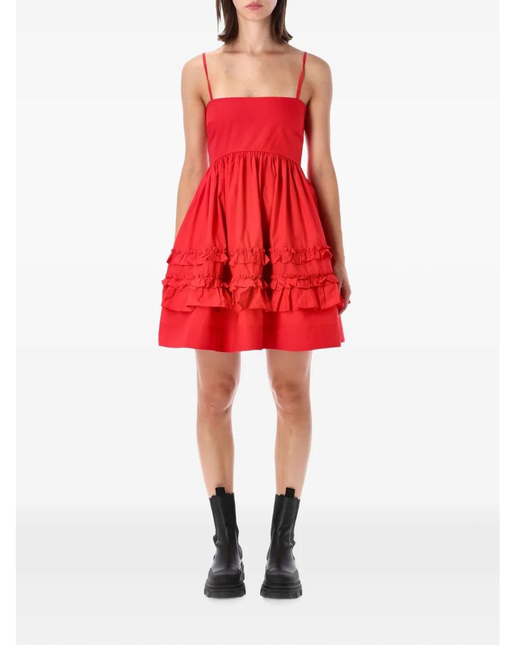 Ganni Red Dress