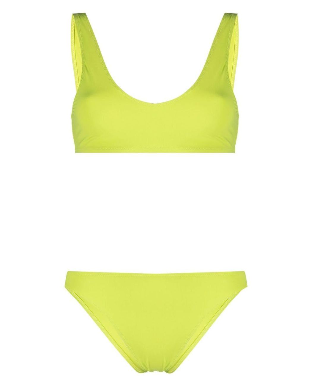 Lido Trentuno Bikini Set in Yellow | Lyst