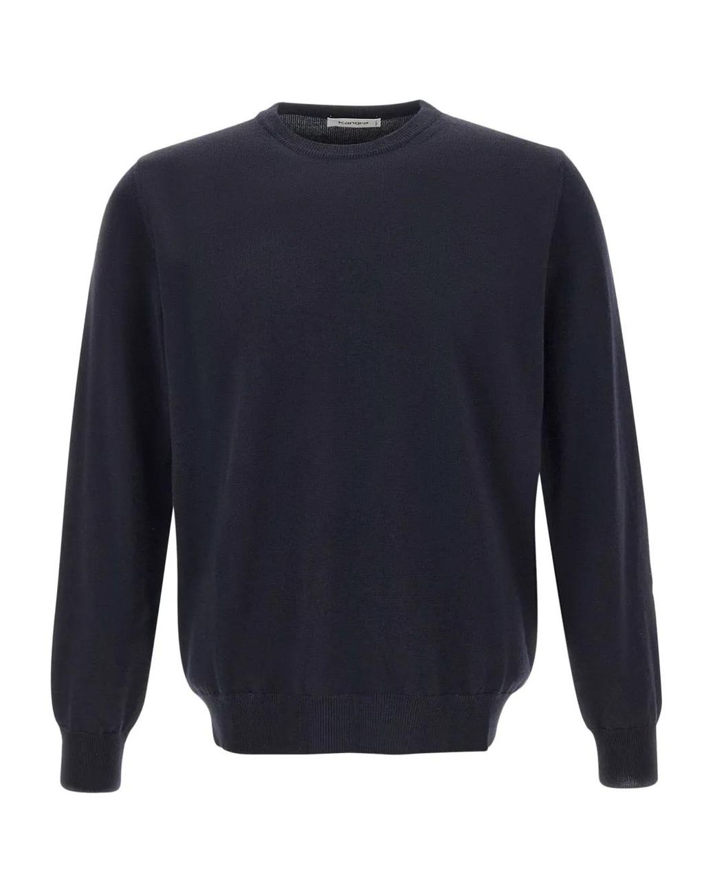 Kangra Blue Crew-Neck Knitted Sweater for men