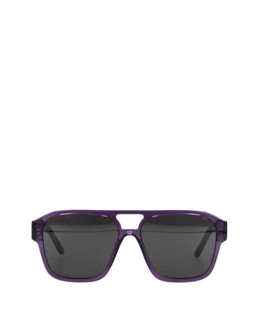 FACE HIDE Black Doppioponte Pilot-Frame Sunglasses for men