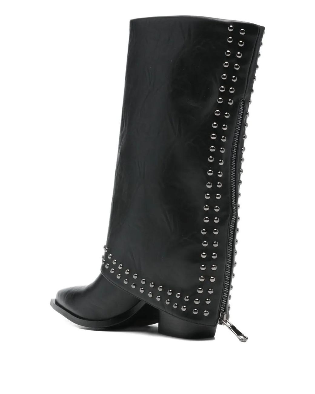 Exe' Black Pointed-Toe Boots
