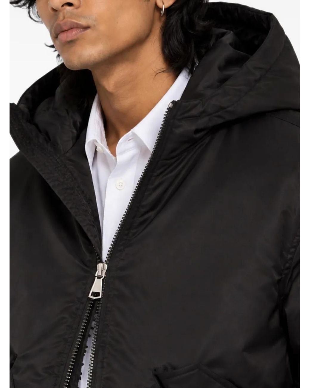 Edwin Black Salton Hooded Jacket for men