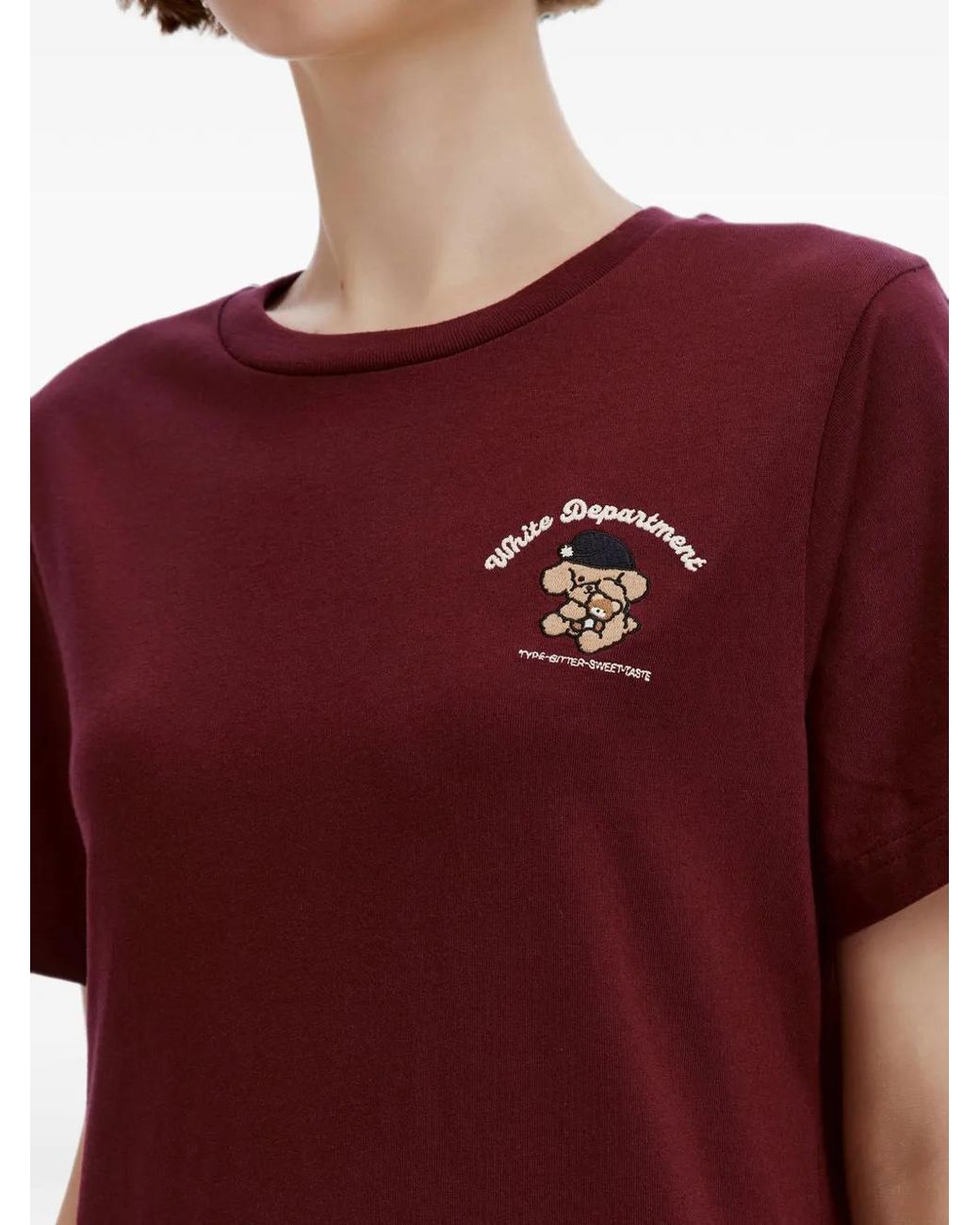 Chocoolate Red Graphic-Print T-Shirt