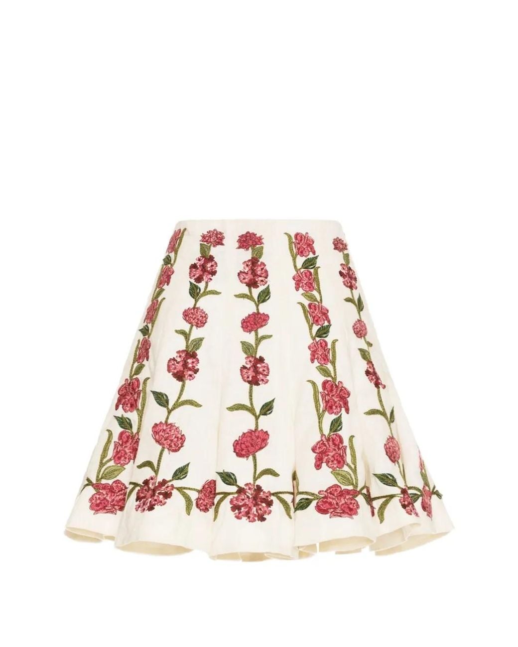 Agua Bendita Red Cerezo Quebrada Mini Skirt