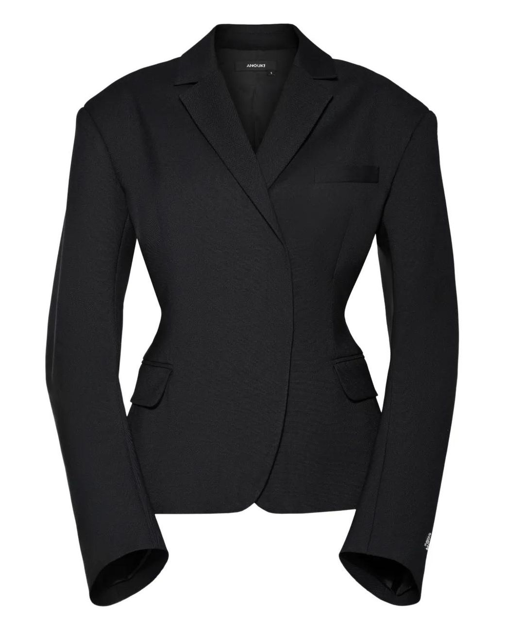 Anouki Black Single-Breasted Blazer