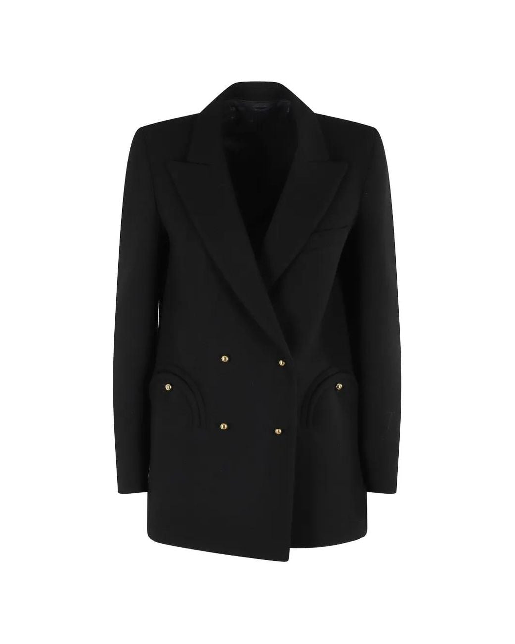 Blazé Milano Black Resolute Double-Breasted Blazer