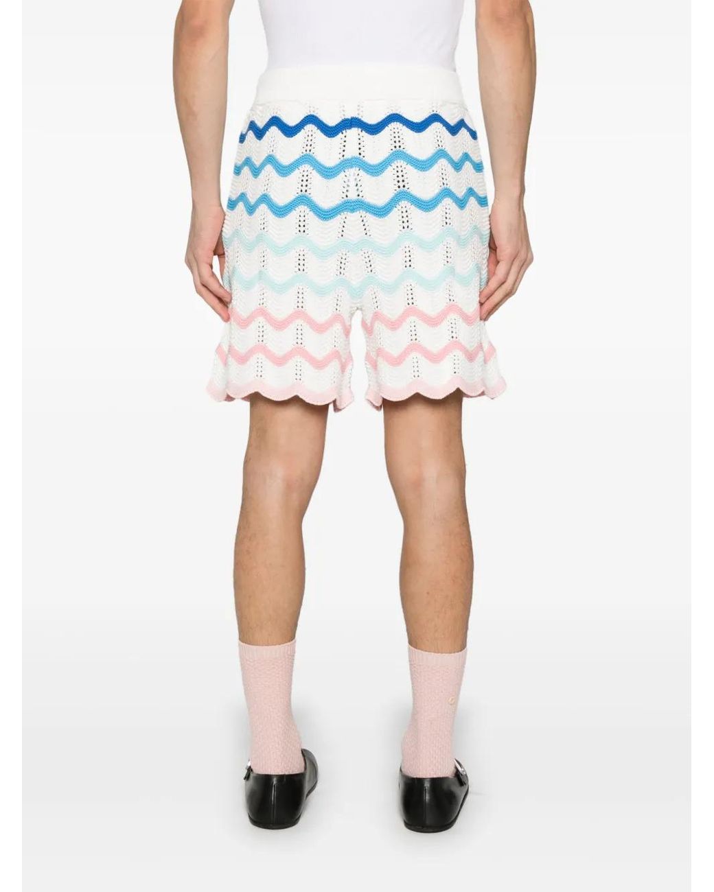 Casablanca Blue Wave Shorts for men