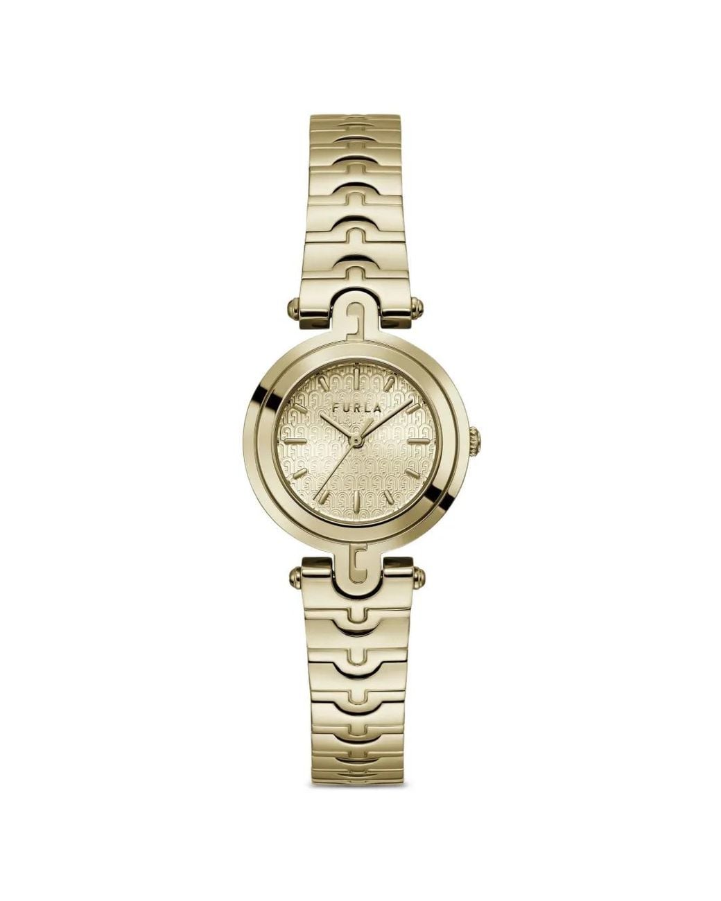 Furla Metallic Arch-Bar 28Mm Watch