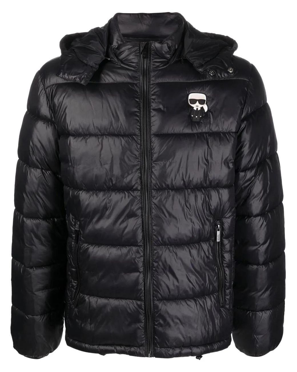 Karl Lagerfeld Coats Black for men
