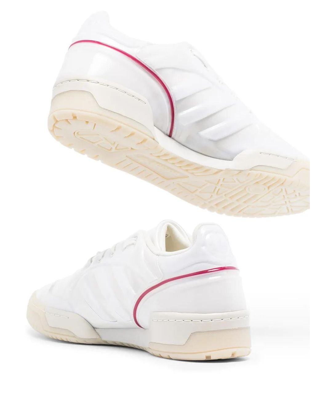 Adidas White X Craig Rivalry Polta Akh Low-Top Sneakers for men