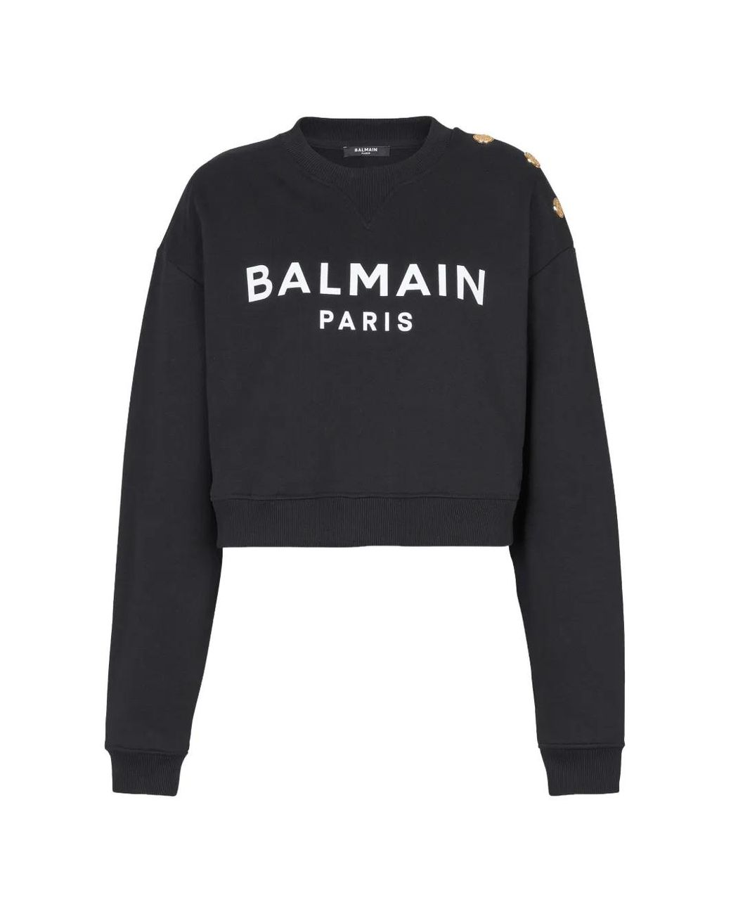 Balmain Sweater Met Logo in het Black