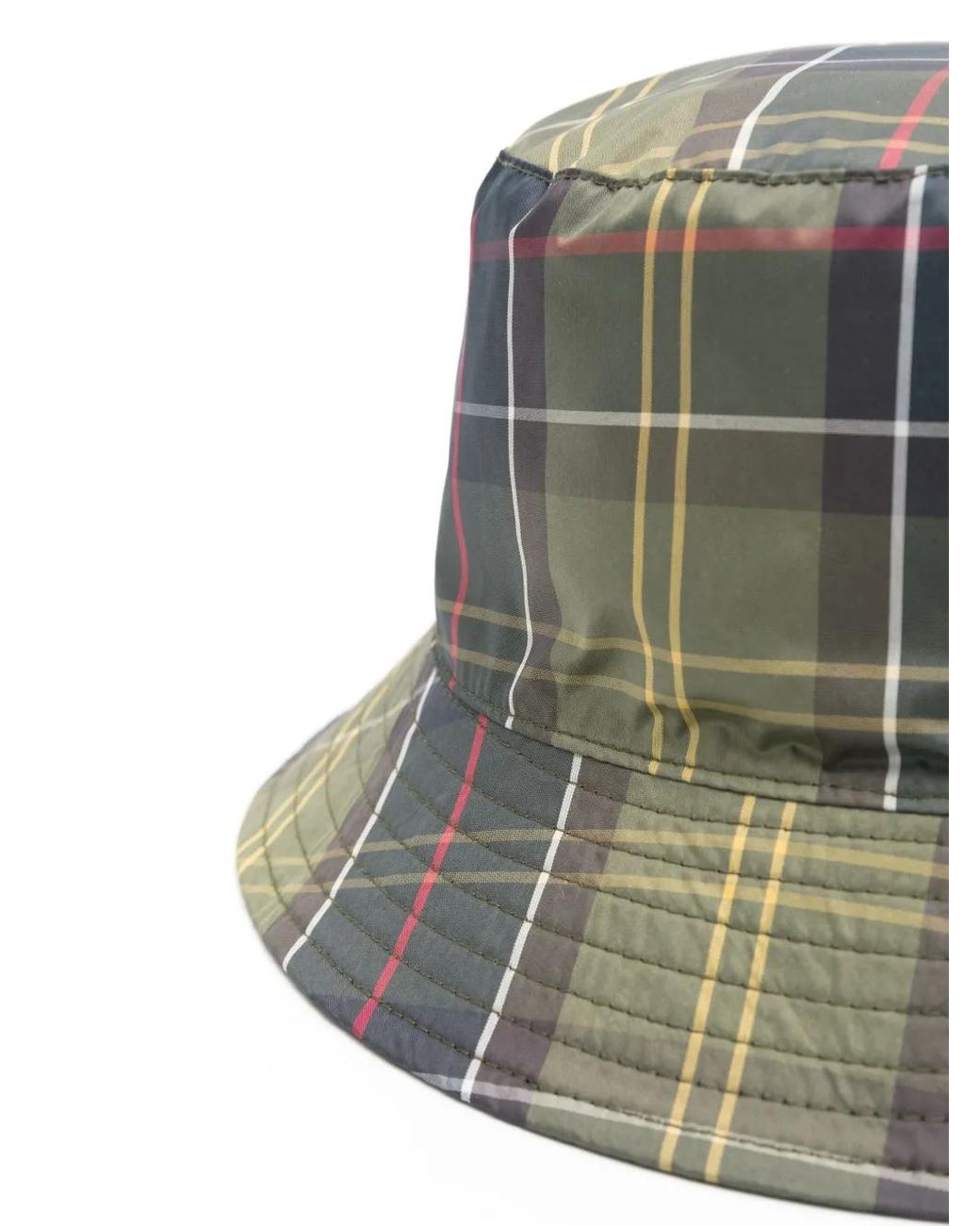 Barbour Blue "Hutton" Reversible Bucket Hat for men