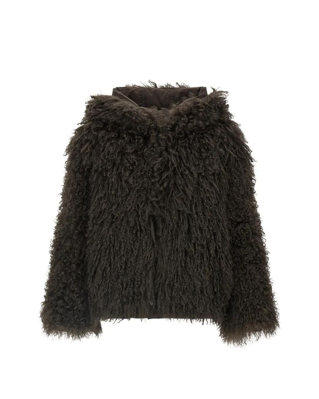 Army by Yves Salomon Brown Reversible Fur Jacket