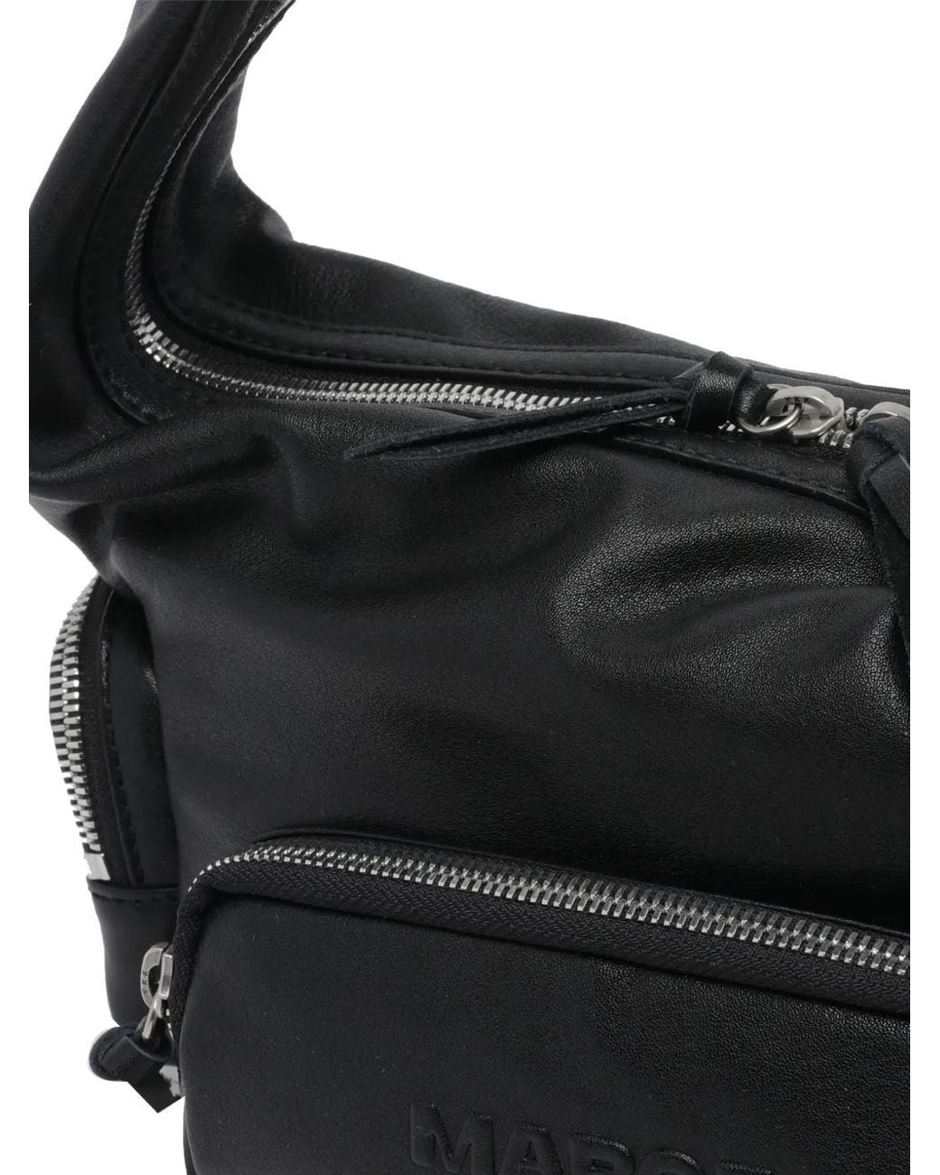 MARGE SHERWOOD Black Mini City Shoulder Bag