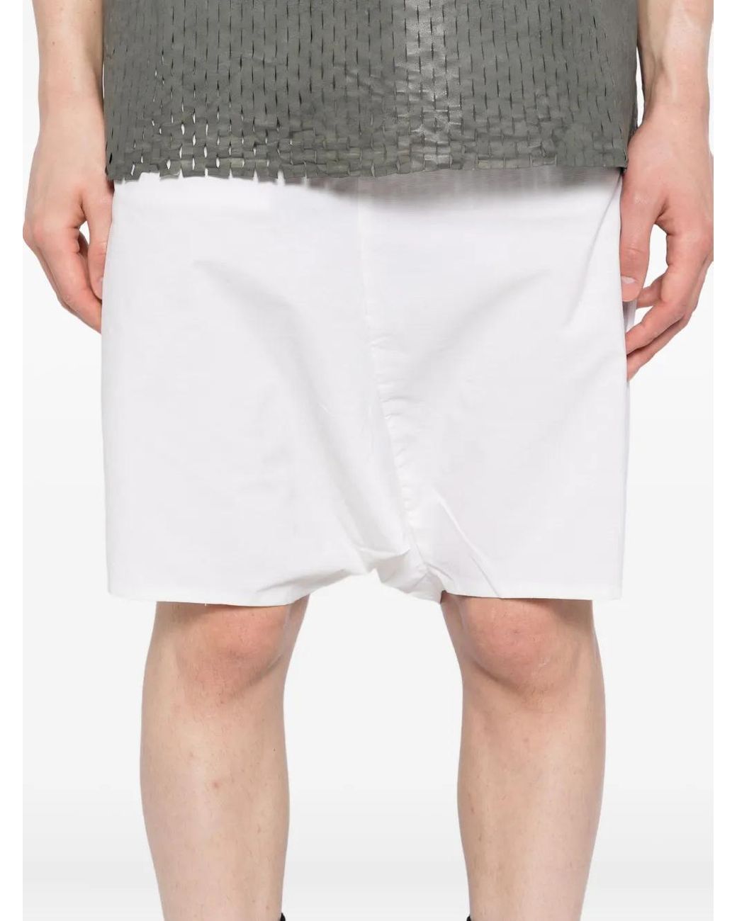 Carol Christian Poell Dead End Shorts in White for Men | Lyst UK