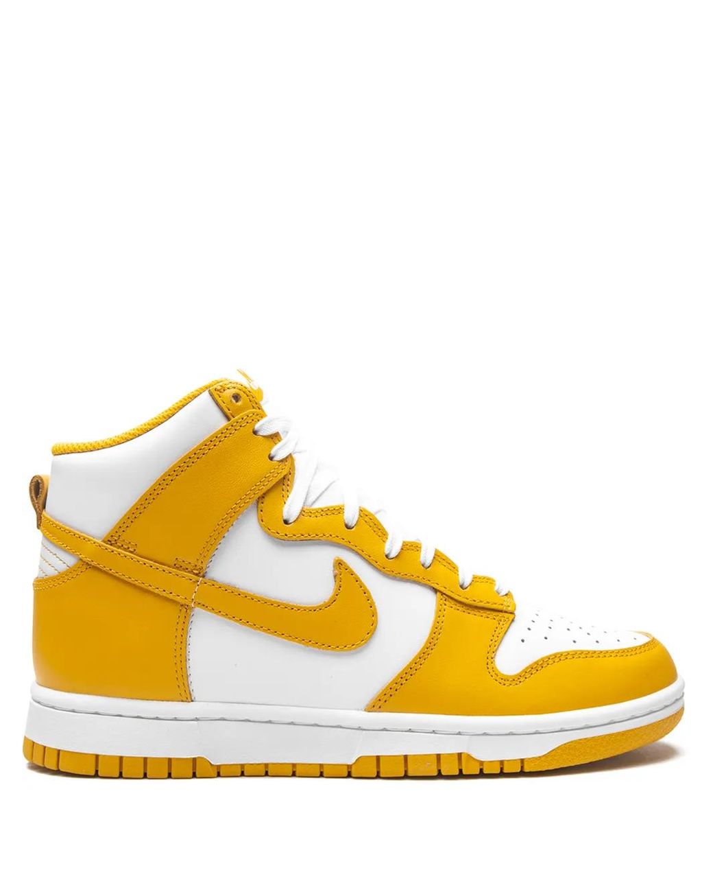 Nike Dunk High Sneakers in Yellow für Herren
