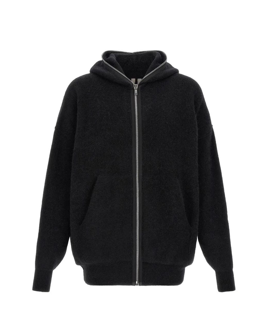 Rick Owens Black Tower Gimp Hun Hoodie for men
