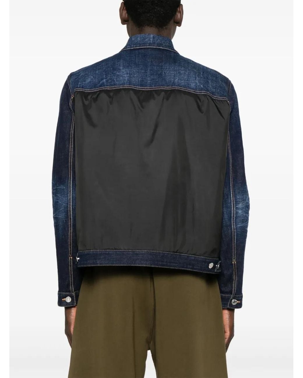 DSquared² Denim Donsjack in het Blue voor heren