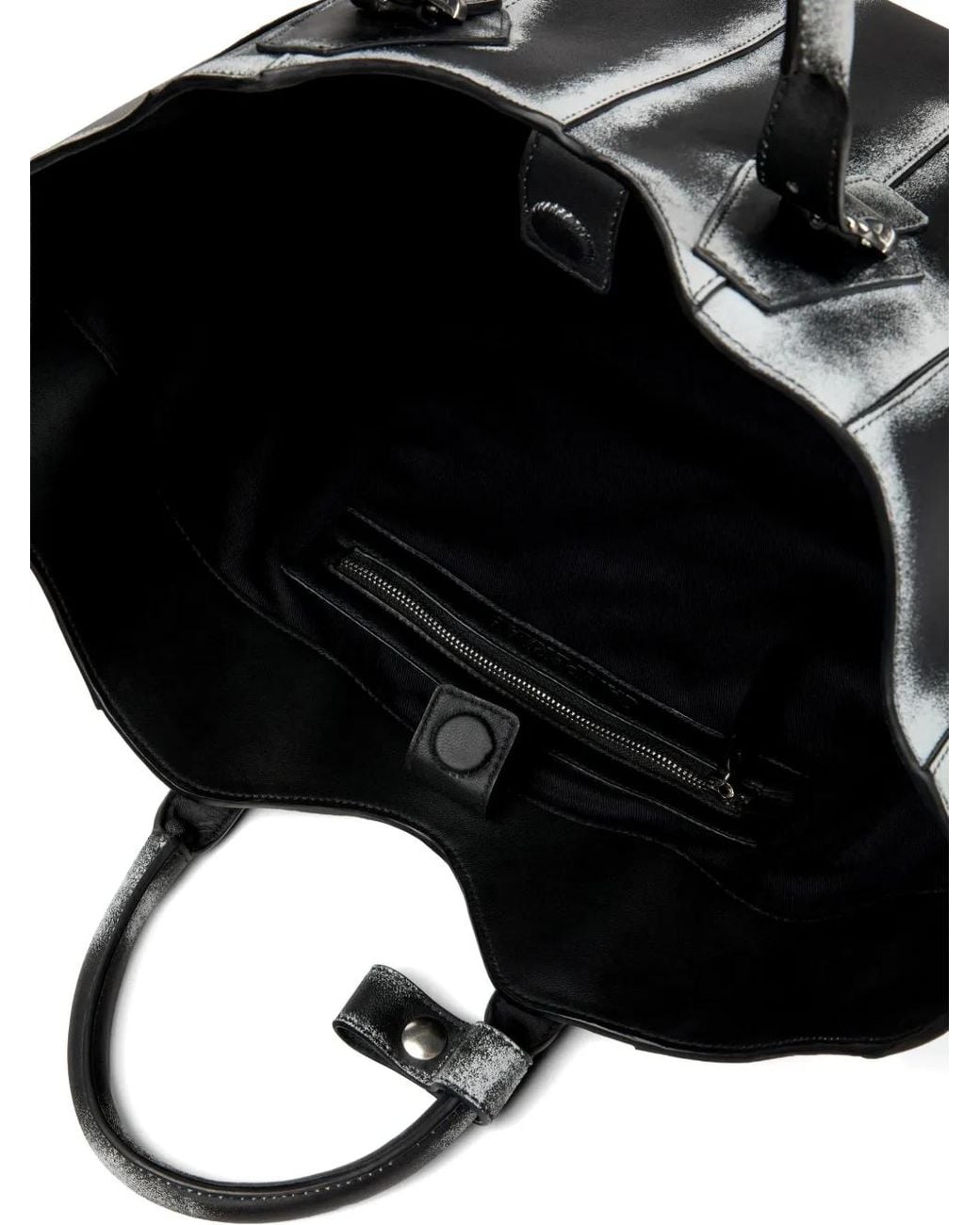 CAMPERLAB Black Laukku Leather Tote Bag for men
