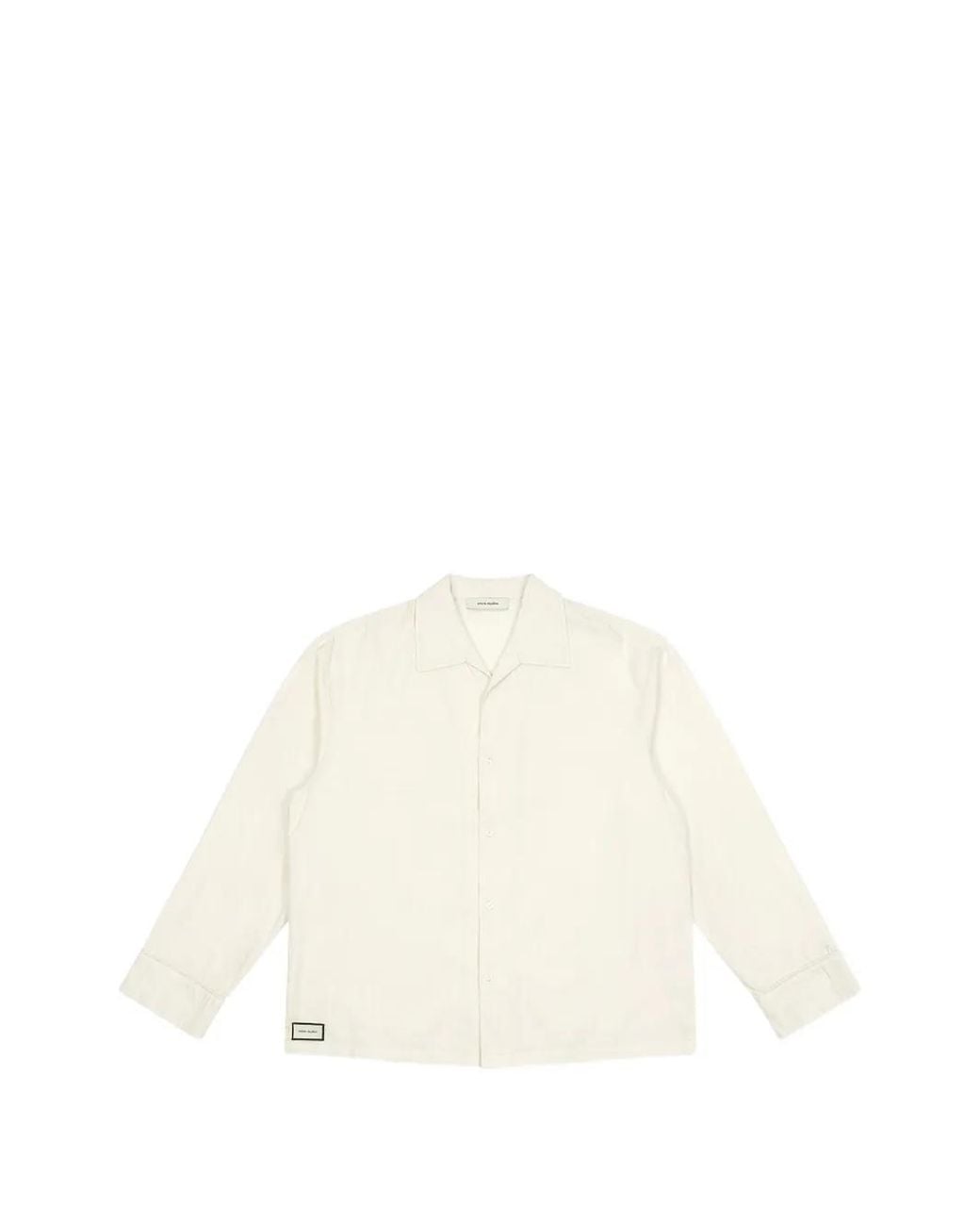 Entire studios White Long Sleeve Pyjama Shirt for men