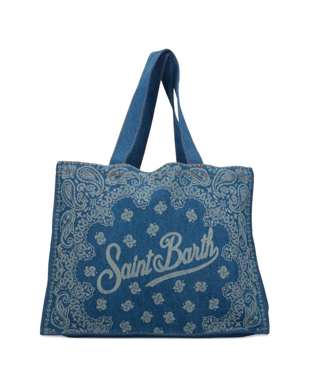 Mc2 Saint Barth Blue Vivian Tote Bag