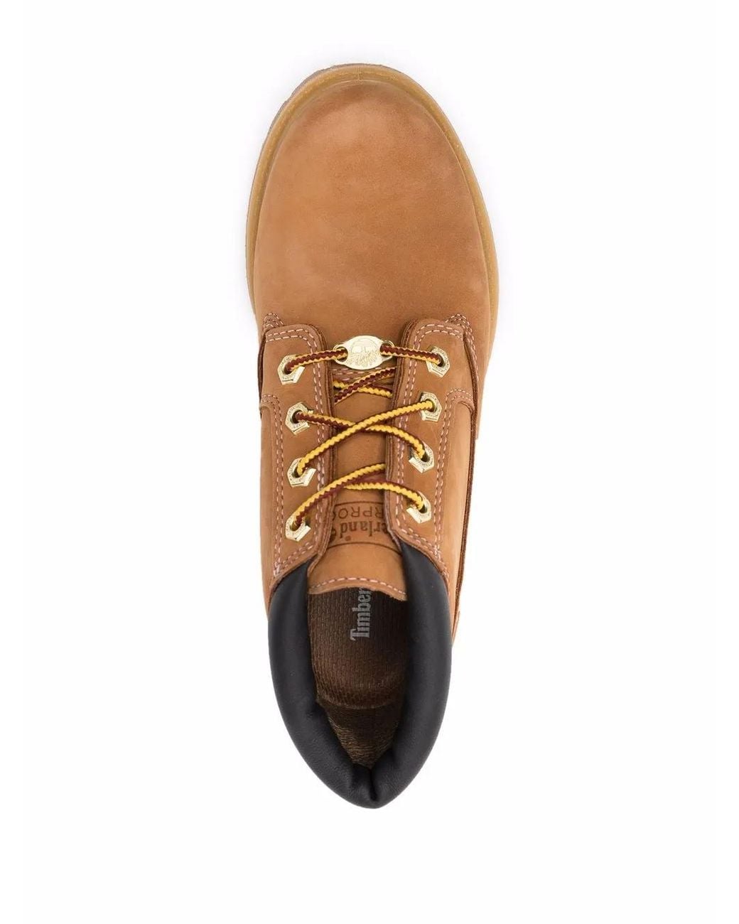 Timberland Brown Boots Orange