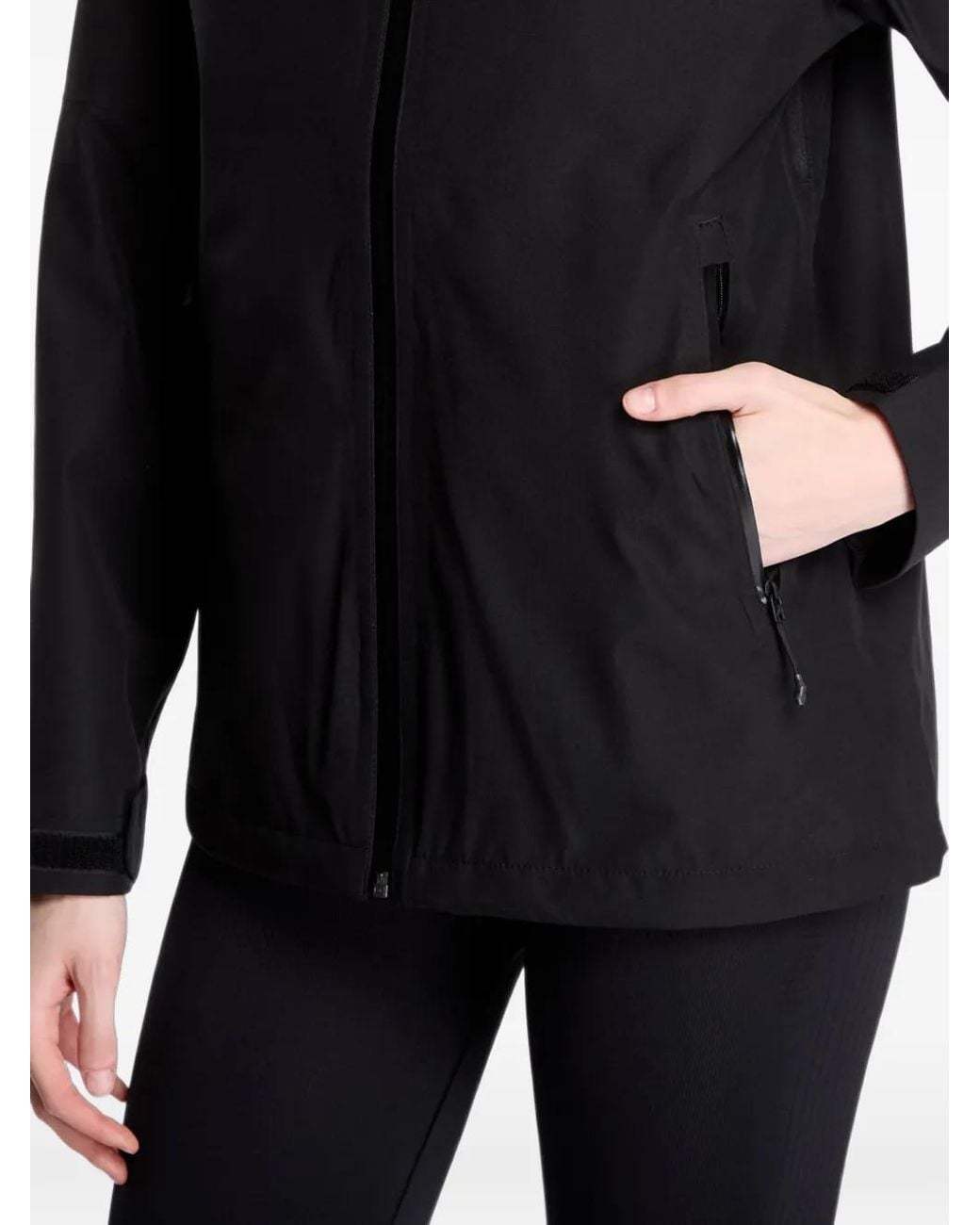 The North Face Black Dryvent Zip-Up Jacket